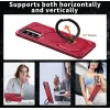 Phonesta IronLock Back Cover hoesje met ring en MagSafe voor Samsung Galaxy A36/A56 - Rood 6