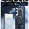 Phonesta IronLock Back Cover hoesje met ring en MagSafe voor Samsung Galaxy S25 Edge - Blauw 4
