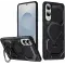 Phonesta IronLock Back Cover hoesje met ring en MagSafe voor Samsung Galaxy S25 Edge - Zwart