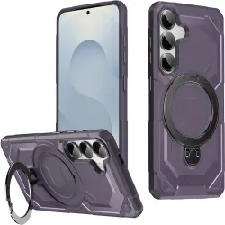 Phonesta IronLock Back Cover hoesje met ring en MagSafe voor Samsung Galaxy S25/S24 - Paars