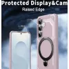 Phonesta IronLock Back Cover hoesje met ring en MagSafe voor Samsung Galaxy S25/S24 - Roze 4