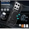 Phonesta IronLock Back Cover hoesje met ring en MagSafe voor Xiaomi 14T - Zwart 2
