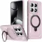 Phonesta IronLock Back Cover hoesje met ring en MagSafe voor Xiaomi 14T Pro - Roze