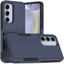 Phonesta ImpactShield Back Cover hoesje voor Samsung Galaxy S25 Plus/S24 Plus - Donkerblauw