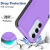 Phonesta ImpactShield Back Cover hoesje voor Samsung Galaxy S25 Plus/S24 Plus - Paars 2