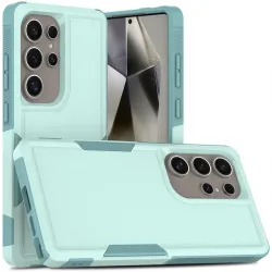 Phonesta ImpactShield Back Cover hoesje voor Samsung Galaxy S25 Ultra - Mintgroen