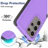 Phonesta ImpactShield Back Cover hoesje voor Samsung Galaxy S25 Ultra - Paars 1