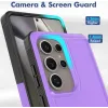 Phonesta ImpactShield Back Cover hoesje voor Samsung Galaxy S25 Ultra - Paars 2