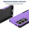 Phonesta ImpactShield Back Cover hoesje voor Samsung Galaxy S25 Ultra - Paars 4