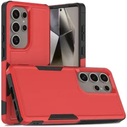 Phonesta ImpactShield Back Cover hoesje voor Samsung Galaxy S25 Ultra - Rood