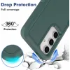 Phonesta ImpactShield Back Cover hoesje voor Samsung Galaxy S25/S24 - Donkergroen 2
