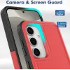 Phonesta ImpactShield Back Cover hoesje voor Samsung Galaxy S25/S24 - Rood 1