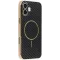 Phonesta Luxury Carbon Fiber Back Cover hoesje met MagSafe voor Apple iPhone 17 - Zwart