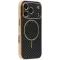 Phonesta Luxury Carbon Fiber Back Cover hoesje met MagSafe voor Apple iPhone 17 Pro - Zwart