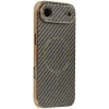 Phonesta Luxury Carbon Fiber Back Cover hoesje met MagSafe voor Apple iPhone Air - Bruin 0