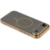 Phonesta Luxury Carbon Fiber Back Cover hoesje met MagSafe voor Apple iPhone Air - Bruin 4