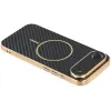 Phonesta Luxury Carbon Fiber Back Cover hoesje met MagSafe voor Apple iPhone Air - Zwart 4