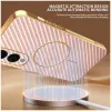 Phonesta Luxury Carbon Fiber Back Cover hoesje met MagSafe voor Samsung Galaxy S25 Edge - Roze 4