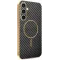 Phonesta Luxury Carbon Fiber Back Cover hoesje met MagSafe voor Samsung Galaxy S25 FE - Zwart