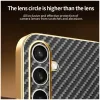 Phonesta Luxury Carbon Fiber Back Cover hoesje met MagSafe voor Samsung Galaxy S25 FE - Zwart 7