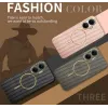 Phonesta Luxury Carbon Fiber Back Cover hoesje met MagSafe voor Xiaomi Poco F7 - Bruin 4