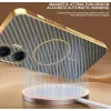 Phonesta Luxury Carbon Fiber Back Cover hoesje met MagSafe voor Xiaomi Poco F7 - Bruin 6
