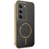 Phonesta Luxury Carbon Fiber Back Cover hoesje met MagSafe voor Xiaomi Redmi 15 - Zwart 0