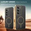 Phonesta Luxury Carbon Fiber Back Cover hoesje met MagSafe voor Xiaomi Redmi 15 - Zwart 4