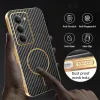 Phonesta Luxury Carbon Fiber Back Cover hoesje met MagSafe voor Xiaomi Redmi 15 - Zwart 6