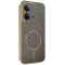 Phonesta Luxury Carbon Fiber Back Cover hoesje met MagSafe voor Xiaomi Redmi 15C / Xiaomi Poco C85 - Bruin