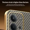 Phonesta Luxury Carbon Fiber Back Cover hoesje met MagSafe voor Xiaomi Redmi 15C / Xiaomi Poco C85 - Bruin 5