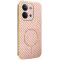 Phonesta Luxury Carbon Fiber Back Cover hoesje met MagSafe voor Xiaomi Redmi 15C / Xiaomi Poco C85 - Roze