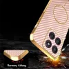 Phonesta Luxury Carbon Fiber Back Cover hoesje met MagSafe voor Motorola Edge 60 Pro - Roze 7