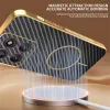 Phonesta Luxury Carbon Fiber Back Cover hoesje met MagSafe voor Motorola Edge 60 Pro - Zwart 1