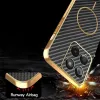 Phonesta Luxury Carbon Fiber Back Cover hoesje met MagSafe voor Motorola Edge 60 / Edge 60 Fusion - Zwart 7