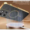 Phonesta Luxury Carbon Fiber Back Cover hoesje met MagSafe voor Motorola Moto G86 - Zwart 5