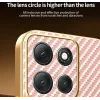 Phonesta Luxury Carbon Fiber Back Cover hoesje met MagSafe voor Motorola Moto G86 Power - Roze 4
