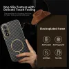 Phonesta Luxury Carbon Fiber Back Cover hoesje met MagSafe voor OnePlus Nord 5 - Zwart 4