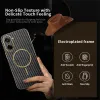 Phonesta Luxury Carbon Fiber Back Cover hoesje met MagSafe voor OnePlus Nord CE5 - Zwart 3
