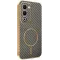 Phonesta Luxury Carbon Fiber Back Cover hoesje met MagSafe voor Oppo A5/A5m - Bruin