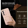 Phonesta Luxury Carbon Fiber Back Cover hoesje met MagSafe voor Oppo A5/A5m - Roze 3