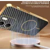 Phonesta Luxury Carbon Fiber Back Cover hoesje met MagSafe voor Oppo A5x - Zwart 5
