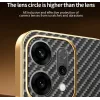 Phonesta Luxury Carbon Fiber Back Cover hoesje met MagSafe voor Oppo Reno14 - Zwart 4