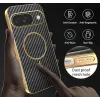Phonesta Luxury Carbon Fiber Back Cover hoesje met MagSafe voor Google Pixel 10 - Zwart 7