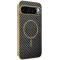 Phonesta Luxury Carbon Fiber Back Cover hoesje met MagSafe voor Google Pixel 10 Pro - Zwart