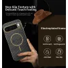 Phonesta Luxury Carbon Fiber Back Cover hoesje met MagSafe voor Google Pixel 10 Pro - Zwart 2