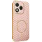 Phonesta Luxury Carbon Fiber Back Cover hoesje met MagSafe voor HONOR 400 Lite - Roze