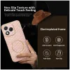 Phonesta Luxury Carbon Fiber Back Cover hoesje met MagSafe voor HONOR 400 Lite - Roze 2