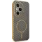 Phonesta Luxury Carbon Fiber Back Cover hoesje met MagSafe voor HONOR 400 Pro - Bruin