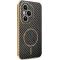 Phonesta Luxury Carbon Fiber Back Cover hoesje met MagSafe voor HONOR 400 Pro - Zwart